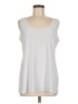 Clara Sun Woo White Sleeveless Top Size M - photo 1