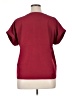 Unbranded 100% Polyester Burgundy Short Sleeve Top Size XL - photo 2