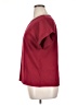 Unbranded 100% Polyester Burgundy Short Sleeve Top Size XL - photo 5