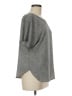 Anne Klein 100% Polyester Gray Short Sleeve Top Size M - photo 4