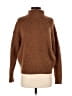 Madewell Brown Dillon Mockneck Pullover Sweater Size S - photo 1