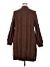 Torrid 100% Acrylic Brown Cardigan Size 2X Plus (2) - photo 2