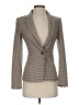 H&M Houndstooth Brown Blazer Size 0 - photo 1
