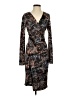 Peruvian Connection Print Brown Cocktail Dress Size XS - photo 1