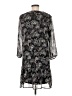 Rose + Olive 100% Polyester Paisley Black Casual Dress Size M - photo 2