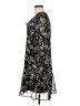 Rose + Olive 100% Polyester Paisley Black Casual Dress Size M - photo 5