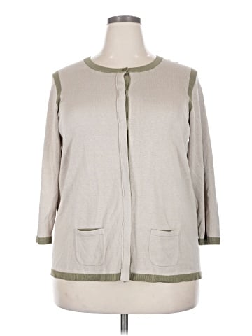 Coldwater Creek Silk Cardigan (view 1)