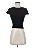 H&M Black Short Sleeve Turtleneck Size M - photo 1