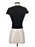 H&M Black Short Sleeve Turtleneck Size M - photo 2