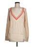 Talbots Color Block Tan Pullover Sweater Size M - photo 1