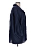Quzu Blue 3/4 Sleeve Button-Down Shirt Size L - photo 4