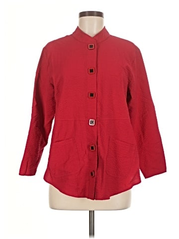 Habitat 3/4 Sleeve Button-Down Shirt (view 1)