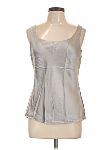 Lafayette 148 New York Sleeveless Silk Top (view 1)