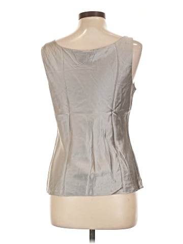 Lafayette 148 New York Sleeveless Silk Top (view 2)