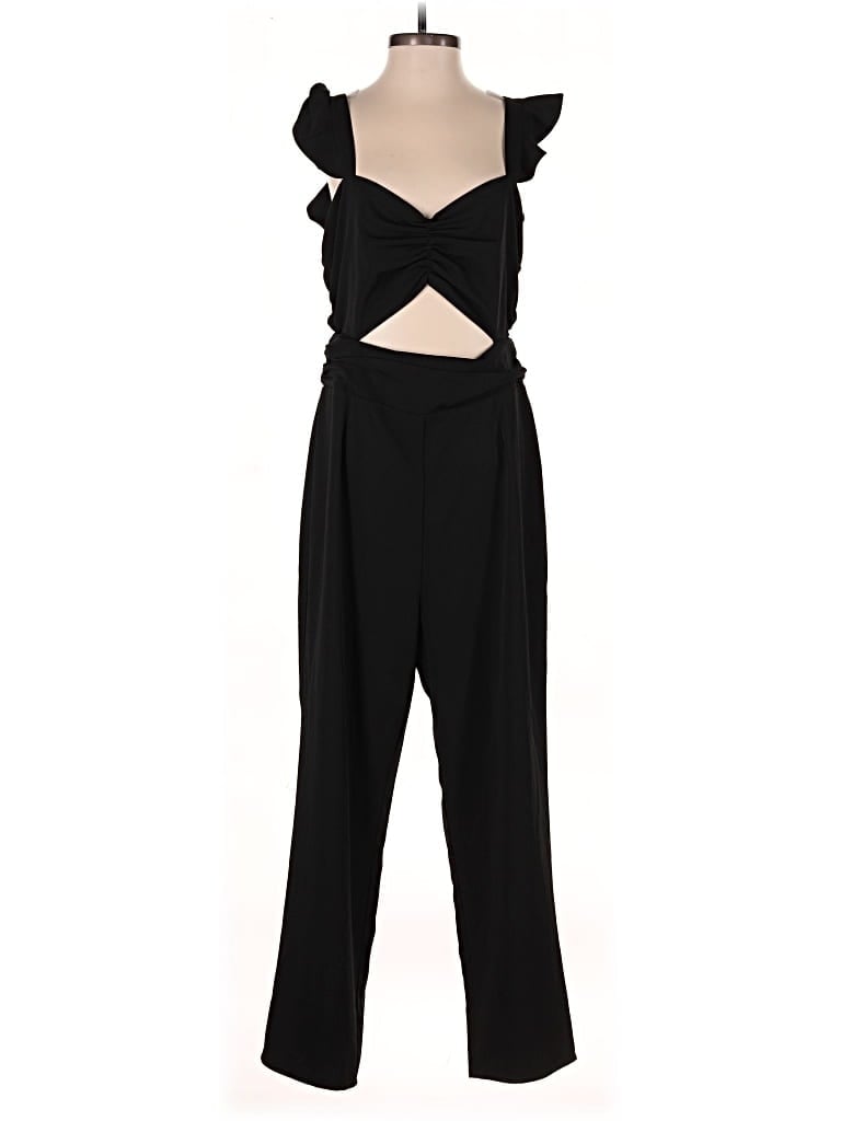 Pre-owned Lovers & Friends Jumpsuit In Black