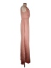 Lovely 100% Polyester Tan Cocktail Dress Size 6 - photo 4