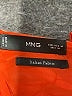 MNG 100% Polyester Orange Cocktail Dress Size M - photo 6