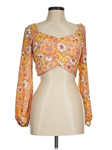 madden nyc 3/4 Sleeve Blouse (view 1)