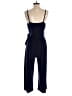 Gilli Solid Blue Jumpsuit Size S - photo 2