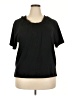 Assorted Brands 100% Cotton Black Short Sleeve Top Size 2X - photo 1