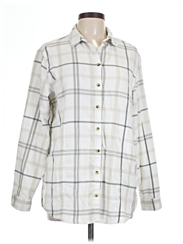 Jachs Girlfriend Long Sleeve Button-Down Shirt (view 1)