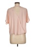 Trouve 100% Polyester Pink Short Sleeve Blouse Size M - photo 2