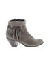 Sam Edelman Gray Tan Ankle Boots Size 5 1/2 - photo 1