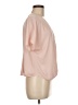 Trouve 100% Polyester Pink Short Sleeve Blouse Size M - photo 4