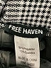Free Haven Plaid Gray Dress Pants Size L - photo 4