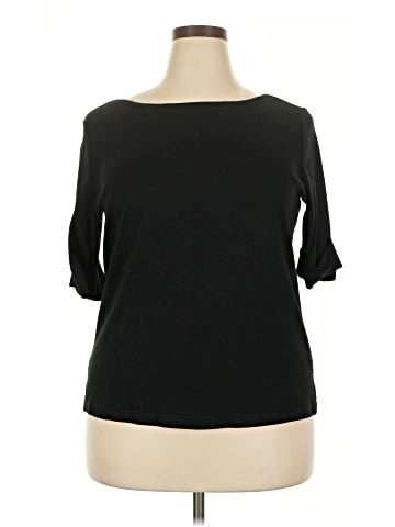 Lauren by Ralph Lauren 3/4 Sleeve T-Shirt (view 1)