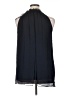 Elie Tahari 100% Polyester Black Sleeveless Blouse Size XL - photo 2