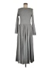 MNG Gray Casual Dress Size 8 - photo 1