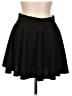 Urban Coco Solid Black Casual Skirt Size L - photo 1