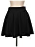 Urban Coco Solid Black Casual Skirt Size L - photo 2