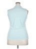 T Tahari Teal Sleeveless Blouse Size XL (estimated) - photo 2