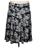 Apt. 9 Floral Gray Casual Skirt Size XL - photo 1
