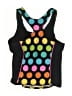 Justice Polka Dots Black One Piece Swimsuit Size 14 - photo 2