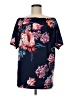 Unbranded Floral Blue Short Sleeve T-Shirt Size M - photo 1