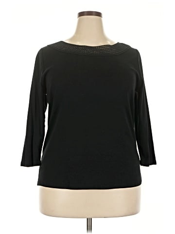 Lauren by Ralph Lauren 3/4 Sleeve Top (view 1)
