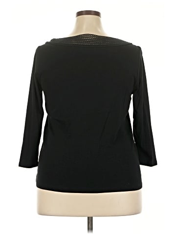 Lauren by Ralph Lauren 3/4 Sleeve Top (view 2)