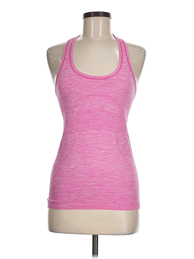 Pre-owned Lululemon Athletica Active Tank Top In Pink