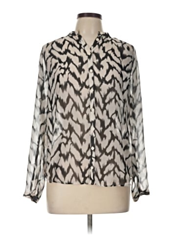 Armani Exchange Long Sleeve Blouse (view 1)