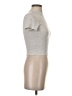 Unbranded Silver Short Sleeve Turtleneck Size S - photo 4