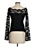 Olvi´S Black Long Sleeve Blouse Size 4 (2) - photo 2