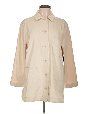 Lee 3/4 Sleeve Button-Down Shirt (view 1)
