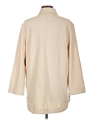Lee 3/4 Sleeve Button-Down Shirt (view 2)