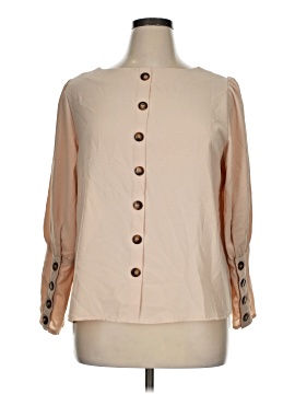 Shein Curve 3/4 Sleeve Blouse