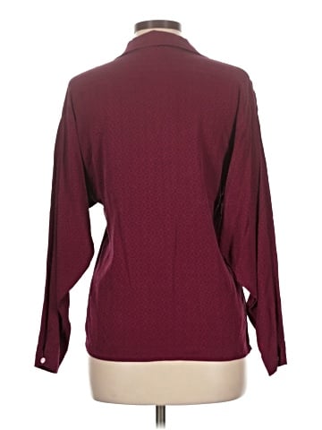 Brooks Brothers Long Sleeve Silk Top (view 2)