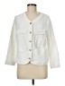Free Assembly White Tan Cardigan Size M - photo 1