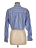 The Drop Stripes Blue Long Sleeve Button-Down Shirt Size M - photo 2